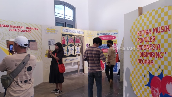 Pameran Arsip Musik 'Dari Ngak-Ngik-Ngok ke Dheg Dheg Plas' Irama Nusantara Resmi Dibuka