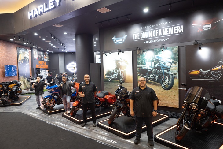 Model Limited Edition hingga Terbaru Mejeng di Pop Up Store Harley Davidson Senci