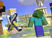 Steve dan Alex dari Minecraft Bertarung di Gim Super Smash Bros. Ultimate