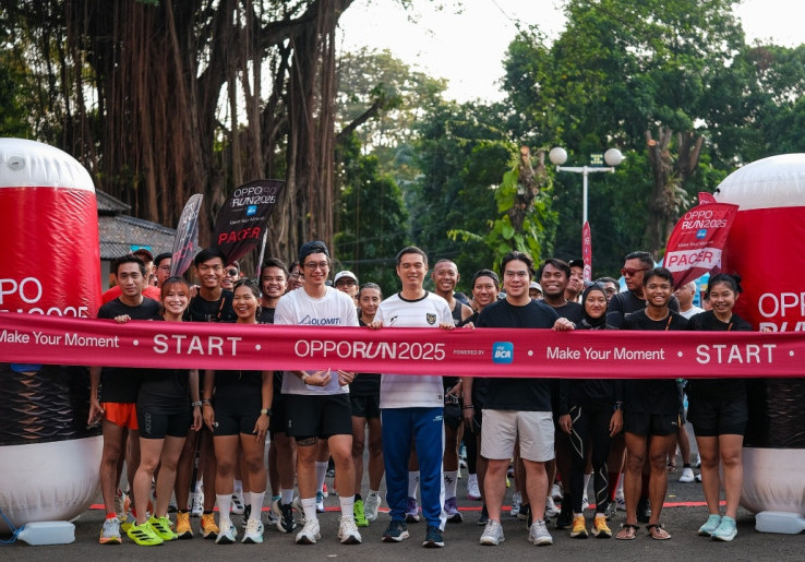 Road to OPPO Run 2025: Ratusan Pelari Jakarta Antusias Sambut Jersey dan OPPO Watch X2 Series
