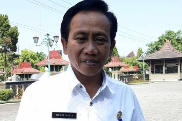 Kepala Dinas Sosial Pemberdayaan Perempuan Perlindungan Anak dan Keluarga Berencana Kabupaten Klaten, Much Nasir. (MP/Ismail)