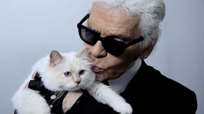 Karl Lagerfeld dan Choupette