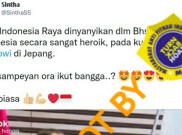 [HOAKS atau FAKTA]: Lagu Indonesia Raya Dinyanyikan Bahasa Jepang saat Kunjungan Jokowi