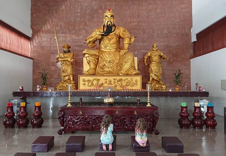 Maha Vihara Duta Maitreya. (Foto: instagram.com/thetravellingpks)