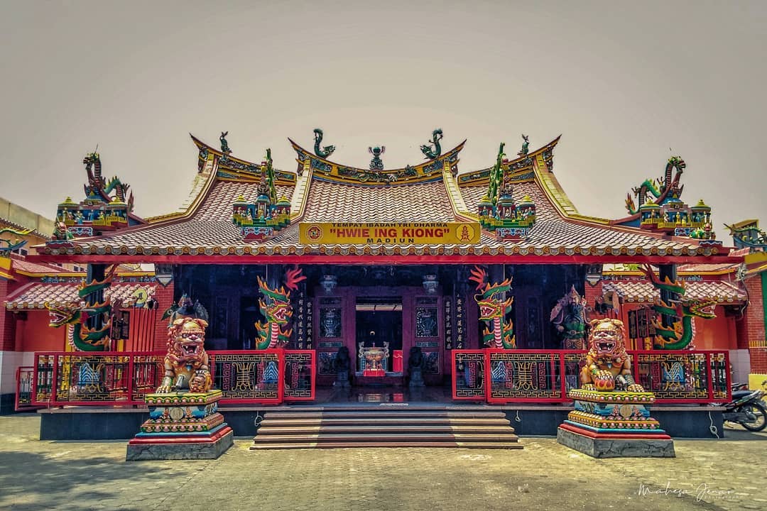 Klenteng Hwi Ing Kiong atau Klenteng Madiun. (Foto: Instagram/ mahesa570)