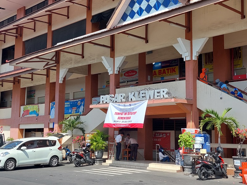 Pasar Klewer. (Foto: Ismail)