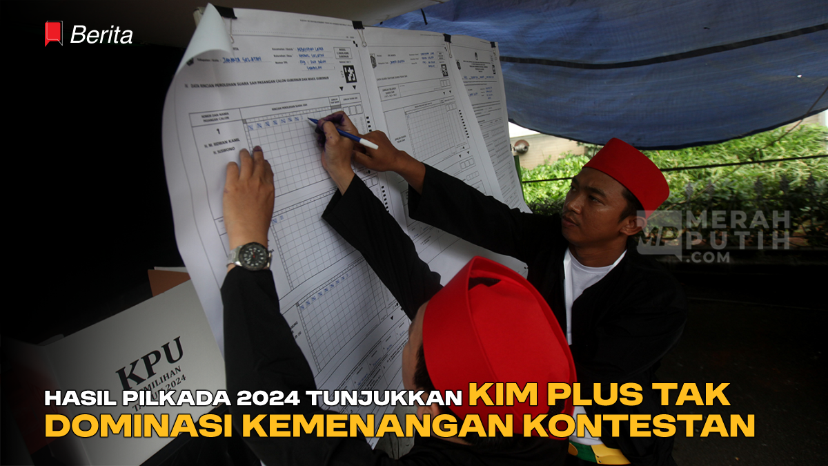 Hasil Pilkada 2024 Tunjukkan KIM+ Tak Dominasi Kemenangan Kontestan