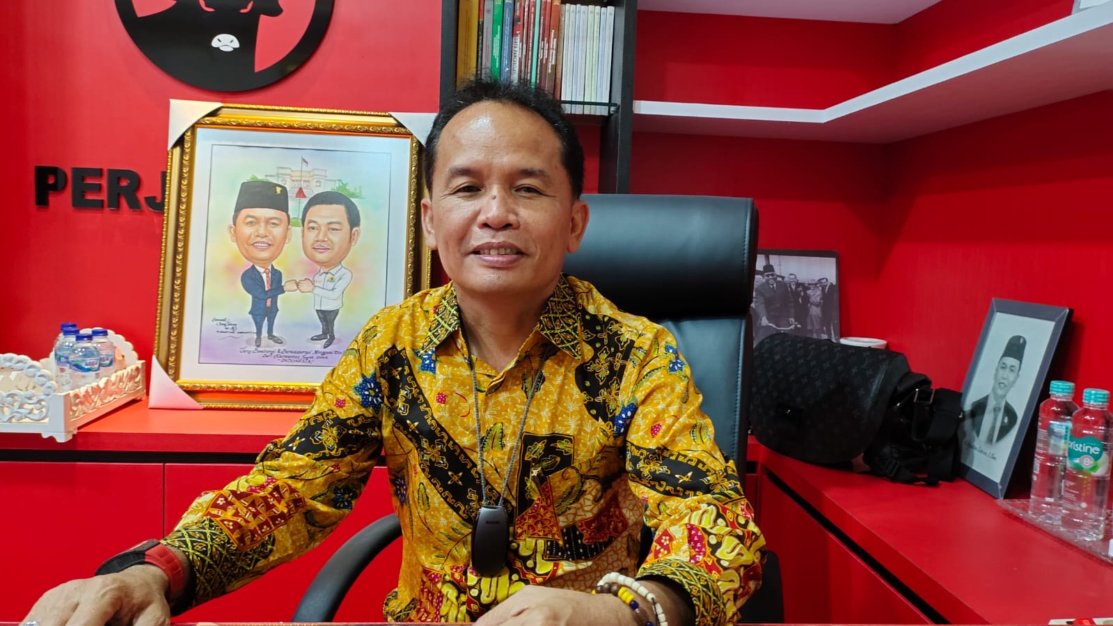 Doa Ketua Dewan Adat Dayak di Harlah 1 Abad NU