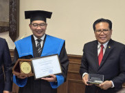 Ridwan Kamil Terima Gelar Profesor Kehormatan dari L.N. Gumilyov Eurasian University Kazakhstan