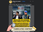 [HOAKS atau FAKTA]: Diteror Karena Aksinya Memberantas Korupsi, Rumah Menkeu Purabaya Kini Dijaga Provost TNI