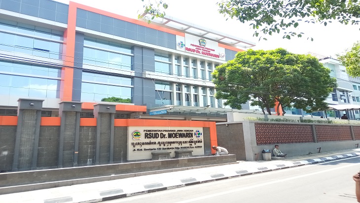 RSUD Dr Moewardi, Solo, Jawa Tengah, Rabu (29/4). (MP/Ismail)