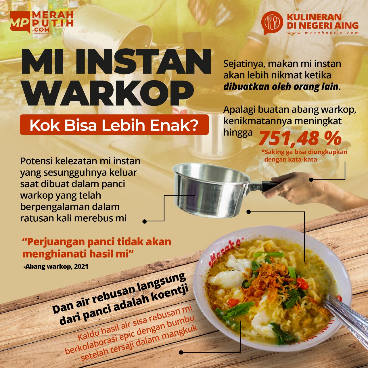 Mi Instan Warkop Kok Bisa Lebih Enak