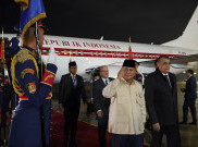 Tiba di Kairo, Prabowo Disambut Sejumlah Pejabat Tinggi Mesir