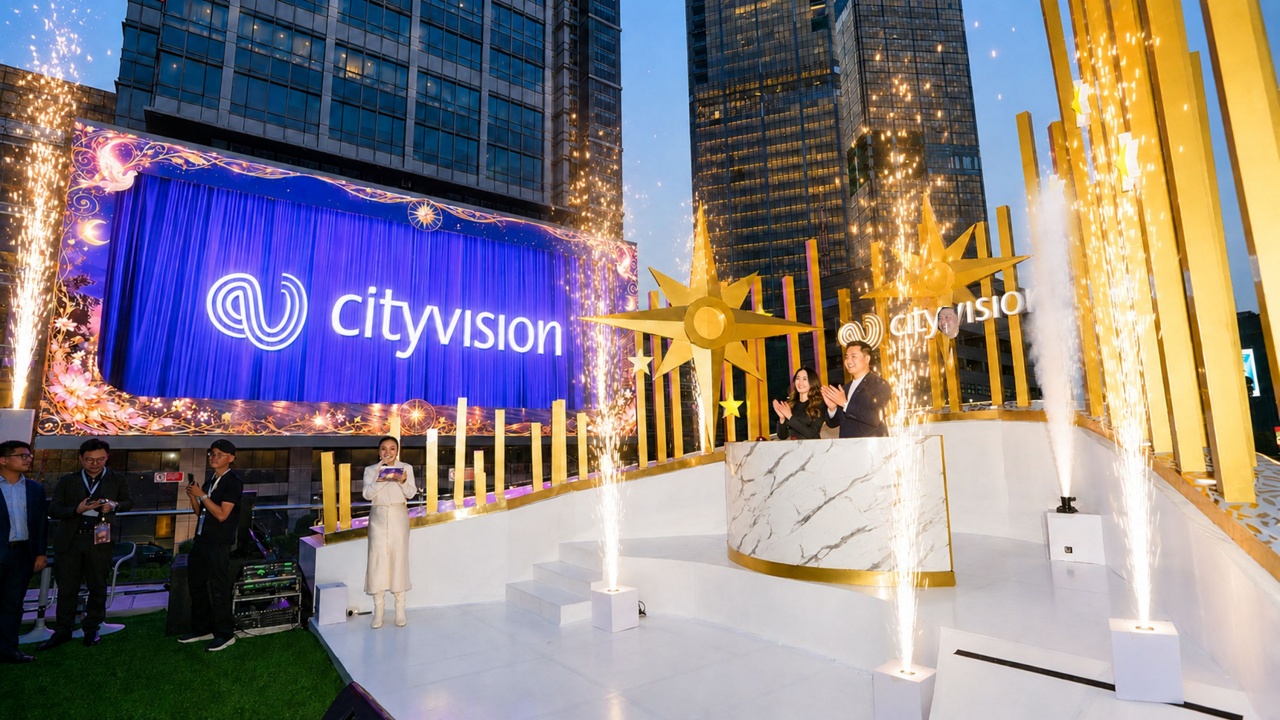 City Vision Resmikan Iconic Thamrin, Media Digital 3D 8K Terbesar Hadir di Jakarta