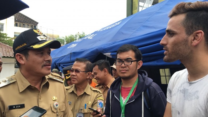 Para pencari suaka di Kalideres Jakarta Barat