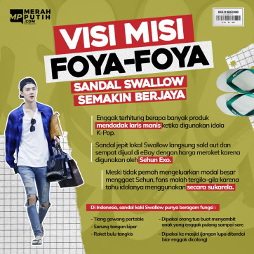 Visi Misi Foya-Foya, Sandal Swallow Semakin Berjaya