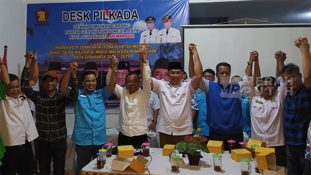 7 Parpol Solo Bertemu, Koalisi Gemuk Pilkada Mencuat Tandingi PDIP