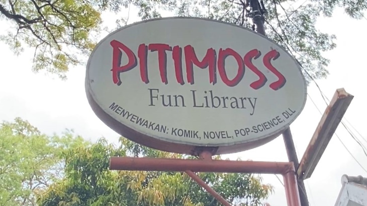 Pitimoss Fun Library, Perpus Buat Nyantai di Bandung
