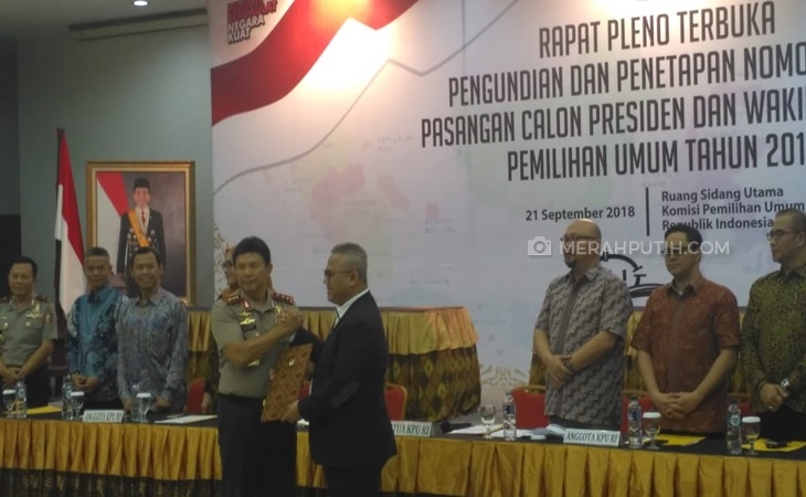 Pasangan Capres-Cawapres Akan Dikawal 37 Anggota Polri