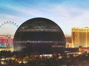 MSG Sphere di Las Vegas jadi Bangunan dengan Struktur Bulat Terbesar Dunia