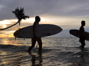 Wisatawan Dilarang Berenang di Pantai Selatan Lebak