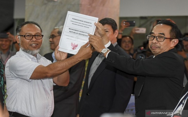 Enam Poin Gugatan Sengketa Pilpres yang Diajukan Tim Hukum BPN ke Mahkamah Konstitusi