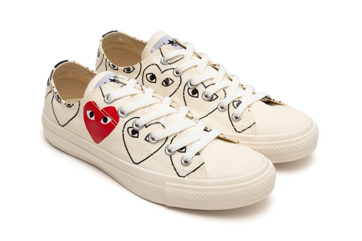 Comme Des Garc?ons x Converse low-top. (Foto: hypebeast)