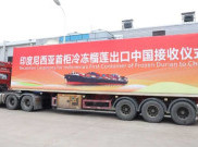 Durian Beku Indonesia Sukses Tembus Pasar China, Ekspor Perdana 48 Ton