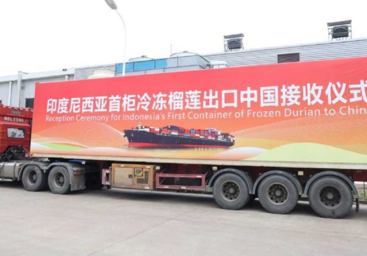 Durian Beku Indonesia Sukses Tembus Pasar China, Ekspor Perdana 48 Ton