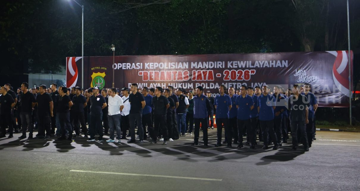 Operasi Berantas Jaya 2026, Polda Metro Fokus Tangkap Pelaku Kejahatan Jalanan dalam 2 Pekan