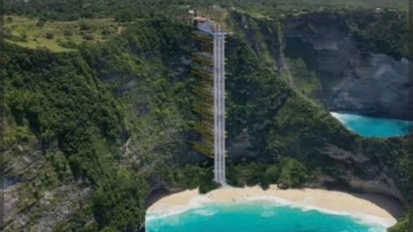 Viral Lift Rp 200 Miliar di Tebing Pantai Kelingking Nusa Penida, DPR Minta Proyek Tak Rusak Alam