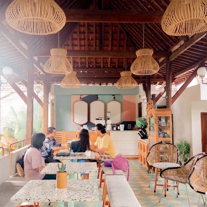Sangat kental dengan nuansa klasik Yogya jaman dulu (Foto: Instagram/