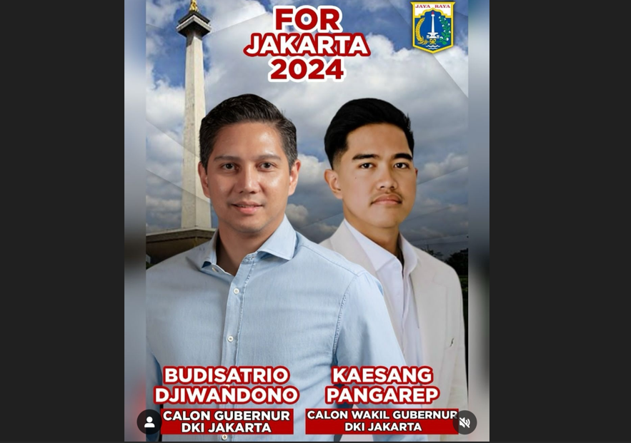 Setelah Raffi Ahmad, Gerindra Dorong Juga Kaesang di Pilgub Jakarta