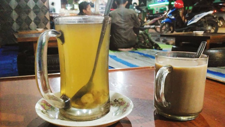 Wedang jahe. (Foto: Instagram/hidigdo)