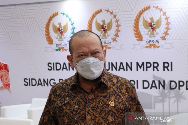 Ketua DPD RI AA La Nyalla Mahmud Mattalitti. ANTARA/HO-DPD RI