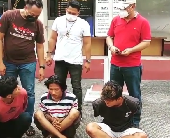 Polisi Ringkus Preman Viral yang Palak Sopir Truk di Jakut