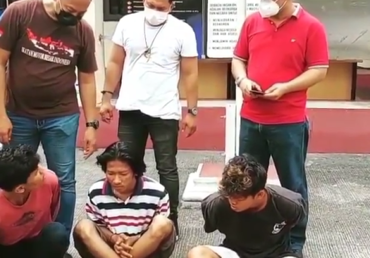 Polisi Ringkus Preman Viral yang Palak Sopir Truk di Jakut