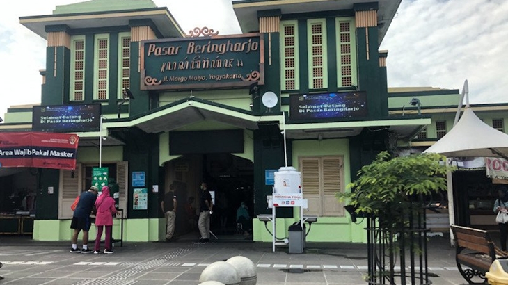 Satu Pedagang Sayur Pasar Beringharjo Yogyakarta Positif COVID-19