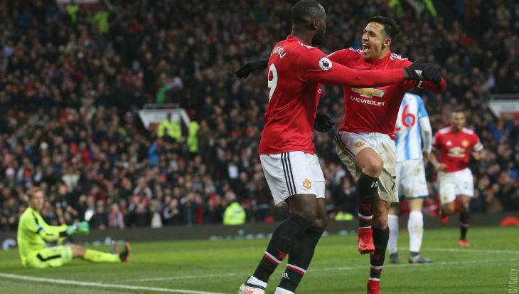 Gol Perdana Alexis Sanchez Bawa Manchester United Tumbangkan Huddersfield