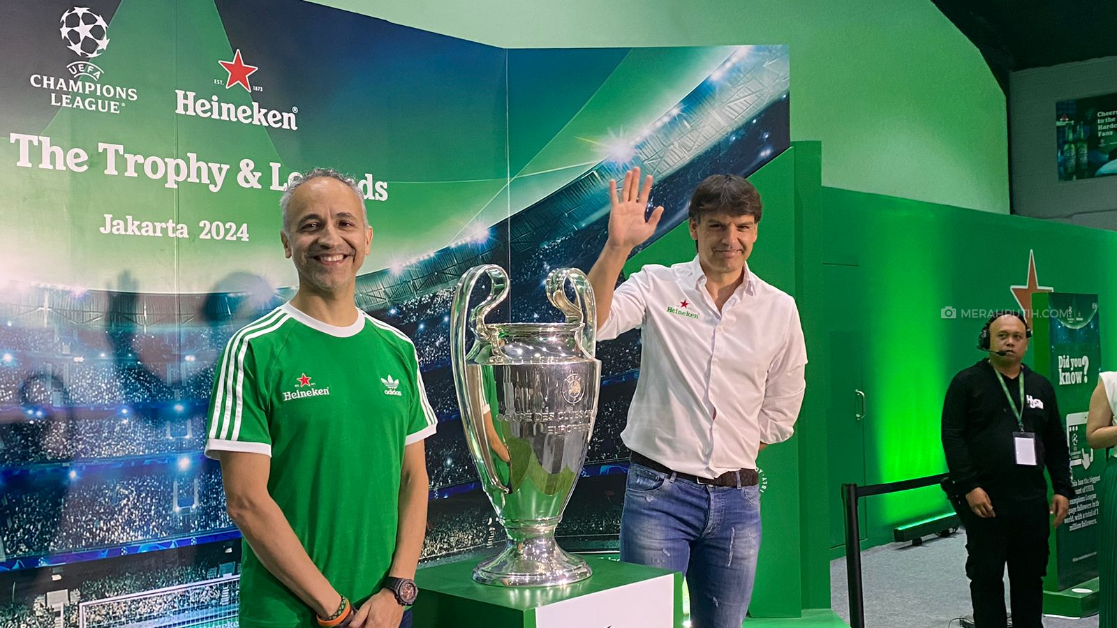 Trofi Liga Champions Mampir ke Jakarta