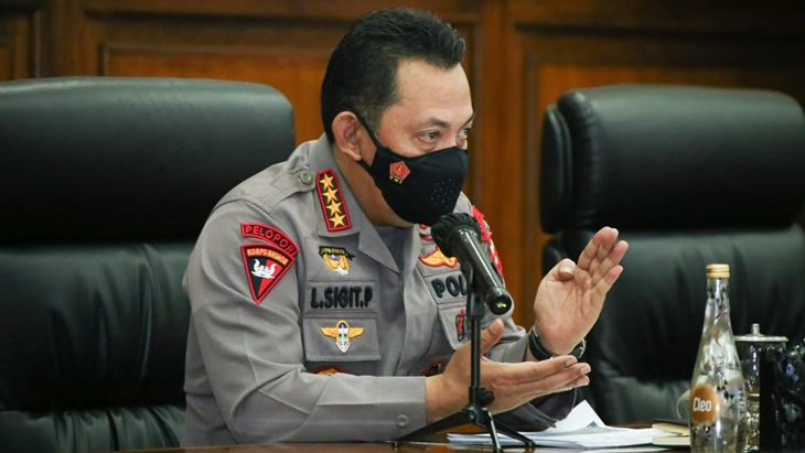 Kapolri Jenderal Listyo Sigit Prabowo. (Foto: MP/Humas Polri)