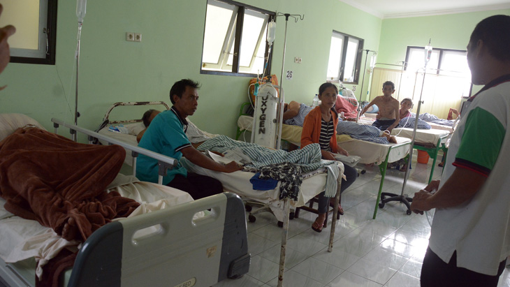 RSUD Klungkung Rawat 437 Pengungsi Gunung Agung 