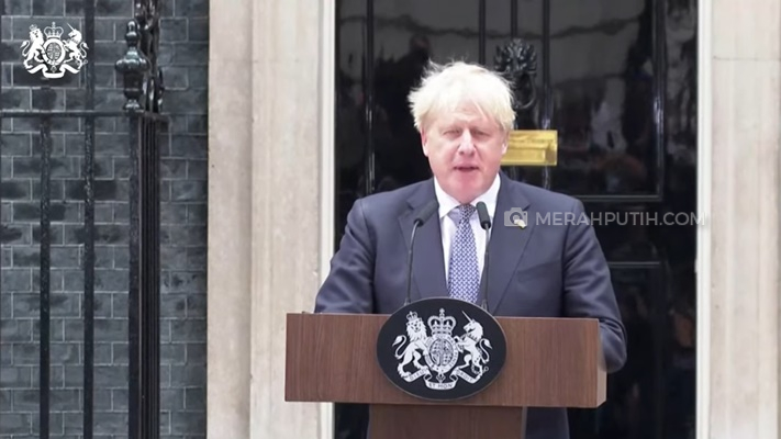 Boris Johnson Mundur dari Jabatan Perdana Menteri Inggris