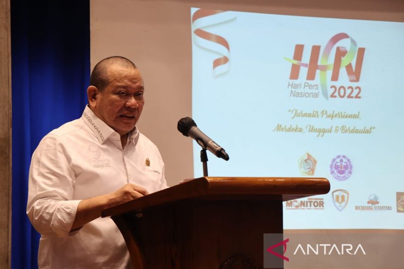 Ketua DPD Nilai Kebebasan Pers di Indonesia Masih Jauh dari Ideal