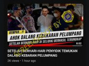 [HOAKS atau FAKTA]: Ahok Dalang Kebakaran Plumpang