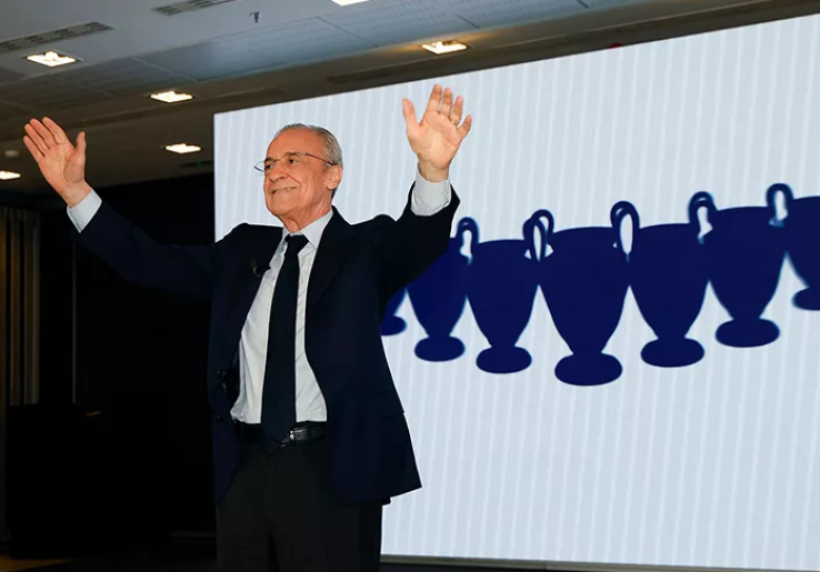 Florentino Perez Menang Pemilu Real Madrid, Enrique Riquelme Beri Selamat Sambil Tebar Ancaman