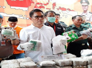 Polri Musnahkan Ratusan Kilogram Narkoba Jelang Tahun Baru