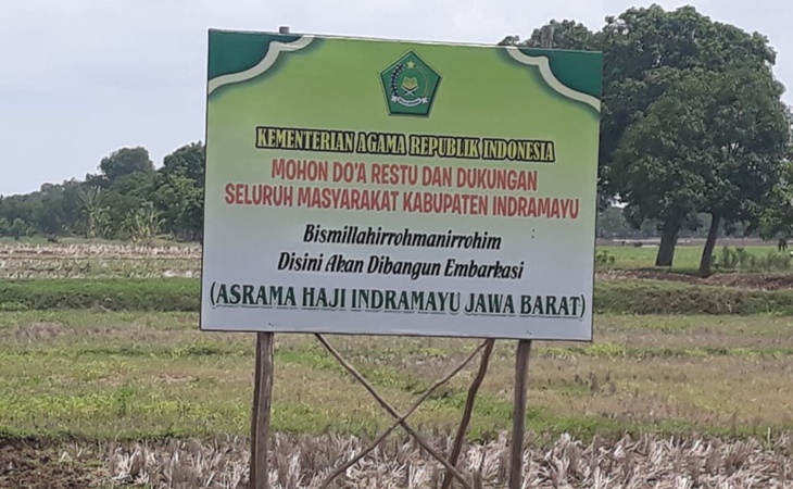  Pembangunan Asrama Embarkasi Haji Indramayu Dimulai