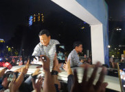 Teriakan 'Satu Putaran' Menggema di Istora Sambut Kedatangan Prabowo-Gibran