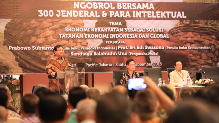 Prabowo: Jangan Ada Kekerasan Lagi